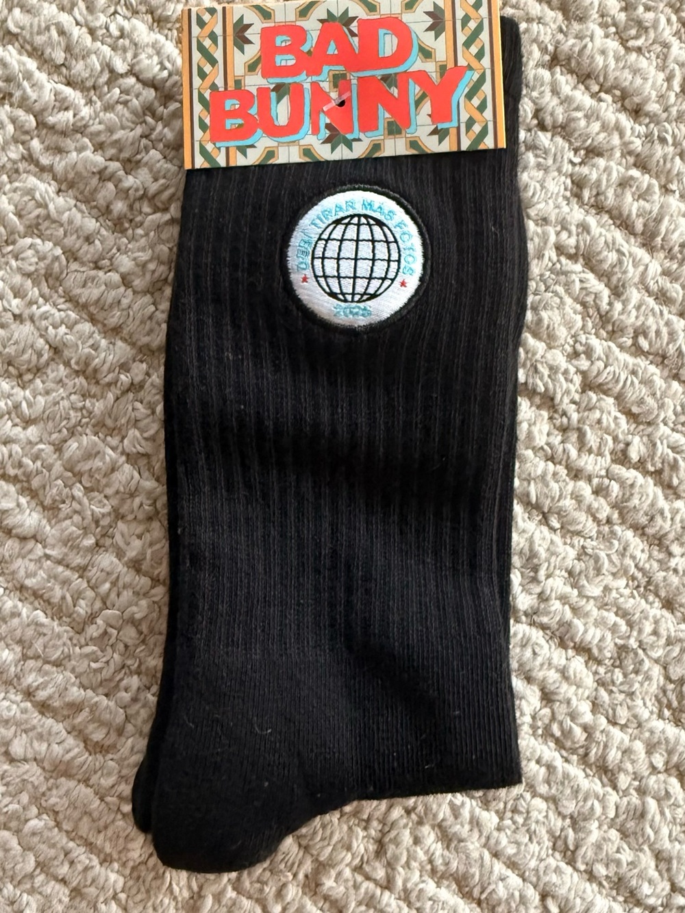Bad bunny , Debi tirar más fotos tour socks
